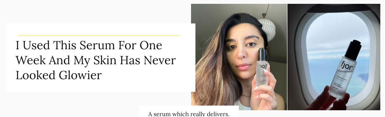 Grazia - I Used This Serum For One Week And My Skin Has Never Looked Glowier